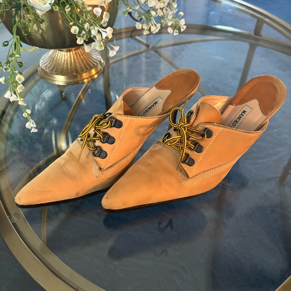 Vintage Manolo Blahnik Mules